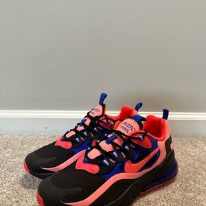 Nike Kids Air Max 270 React - Black and Pink